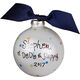 You're The Greatest Grandson Glass Christmas Ornament Image 2 of 3